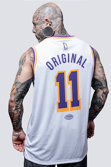 Regata Chronic Basket 074 - Branco/Roxo