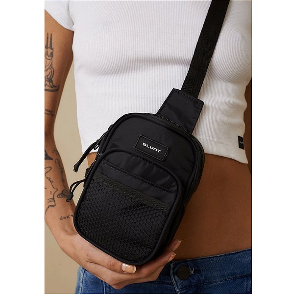 Shoulder Bag Blunt crest - Preta