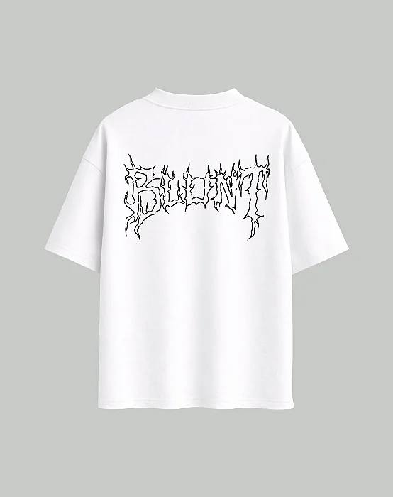 Camiseta Blunt ULTRA Oversized - Branca