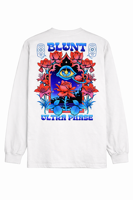 Camiseta Blunt MANGA-LONGA EDEN - Branca