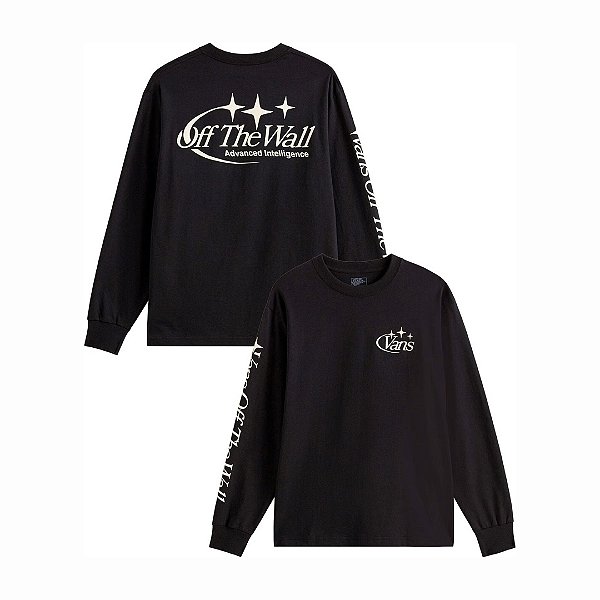 Camiseta Vans Advanced Vee LS Tee Black