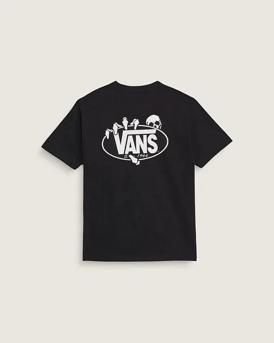 CAMISETA VANS SHOW OFF SS TEE PRETO