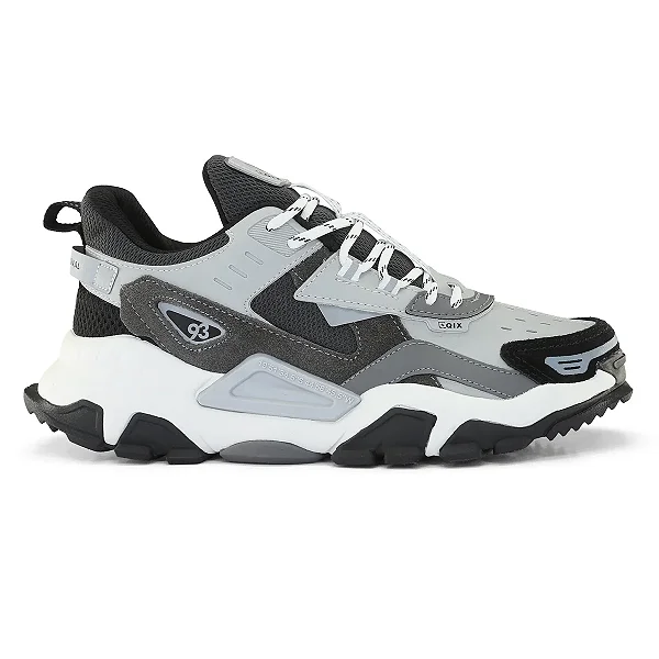 Tênis Qix Trek Urban Hiking Cinza e Preto