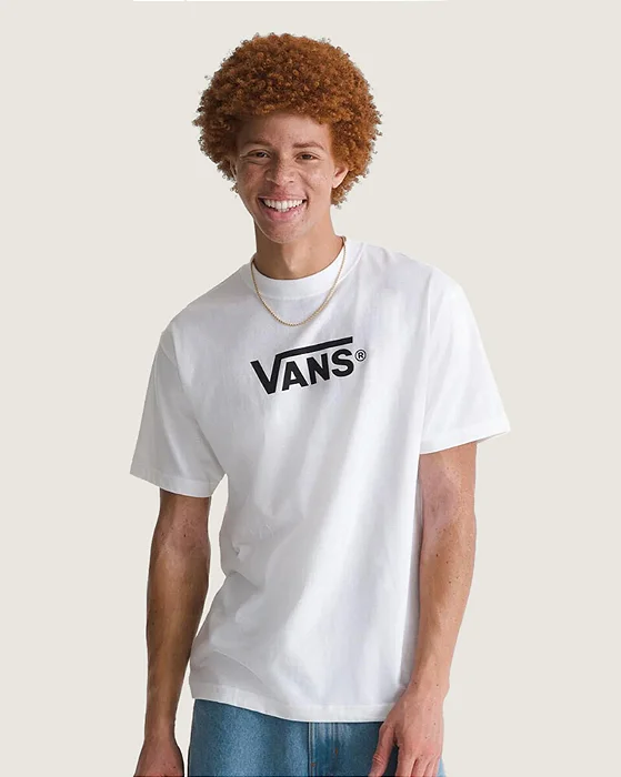 Camiseta Vans manga curta new classics White