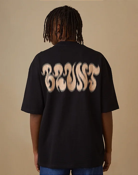Camiseta Blunt Oversized Morgana - Preta
