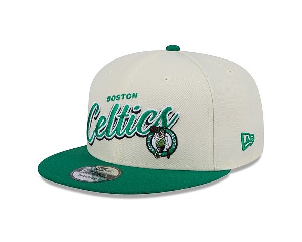 Boné New Era 9FIFTY SNAPBACK Boston Celtics NBA Off White