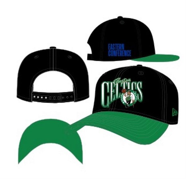 Boné New Era 9FIFTY SNAPBACK Boston Celtics NBA Preto