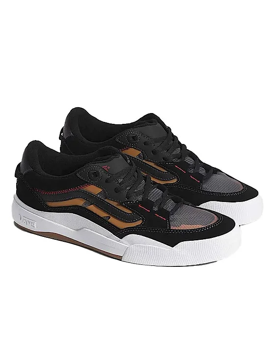 Tênis Vans Wayvee 2.0 Skate Black Flame Red