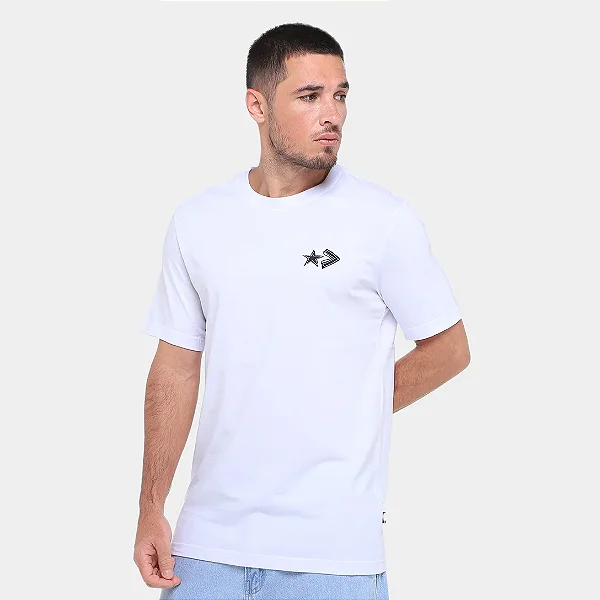 Camiseta Converse Standar Fit Sp - Branca