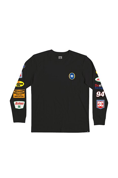 CAMISETA DC SHOES MANGA LONGA ALL GAS