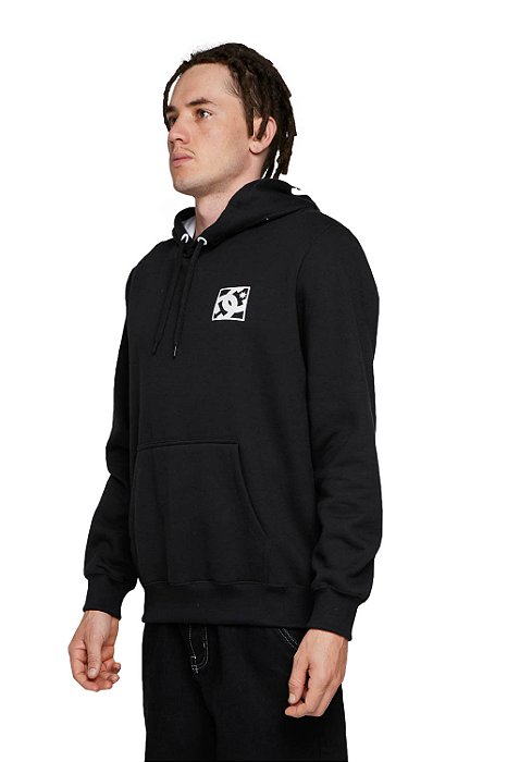 MOLETOM DC SHOES CANGURU FECHADO HORIZONTAL CUT 2 280G