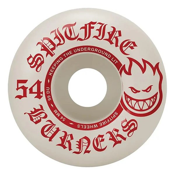 Roda Spitfire Burners 54mm 99a - Importada