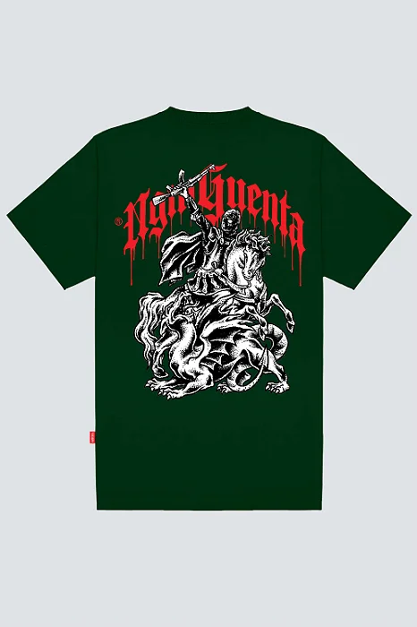 CAMISETA CHRONIC OVERSIZED TAG 4345 - VERDE