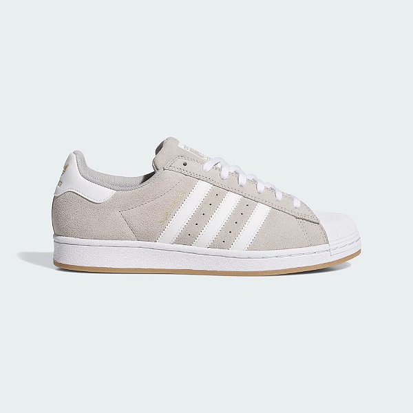 Tênis Adidas Superstar ADV Clear Granite / Cloud White / Gold Metallic
