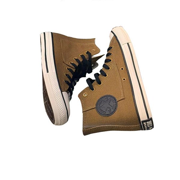 Tênis All Star Chuck Taylor Marrom Oliva Preto Amendoa
