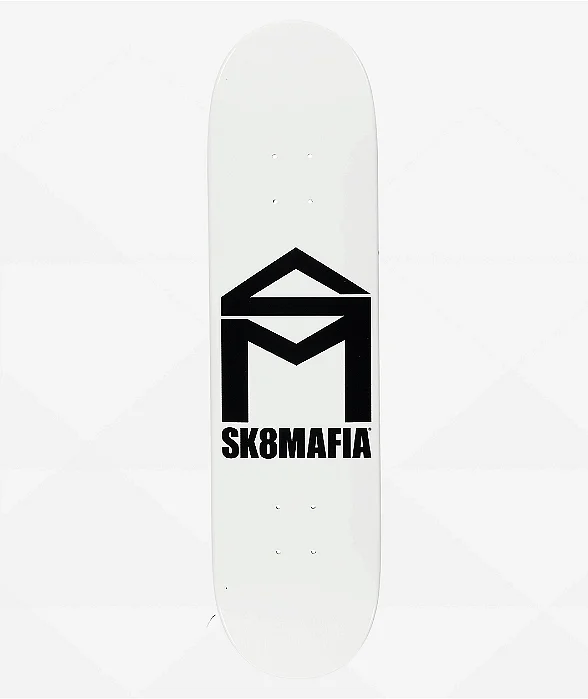 Shape Sk8mafia House Classic Logo White 8.25"