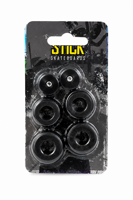 Kit Amortecedor Stick C/Chupeta - Preto