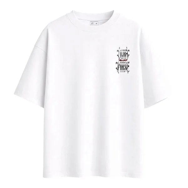 Camiseta Blunt Oversized Orlok - Branca