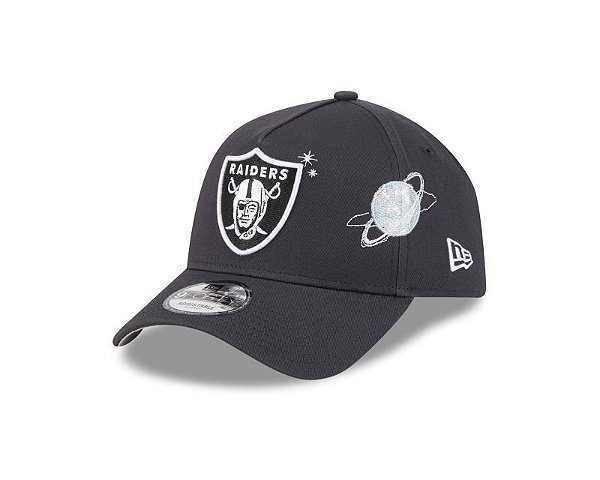 Boné New Era 9FORTY A-Frame Las Vegas Raiders NFL Planets