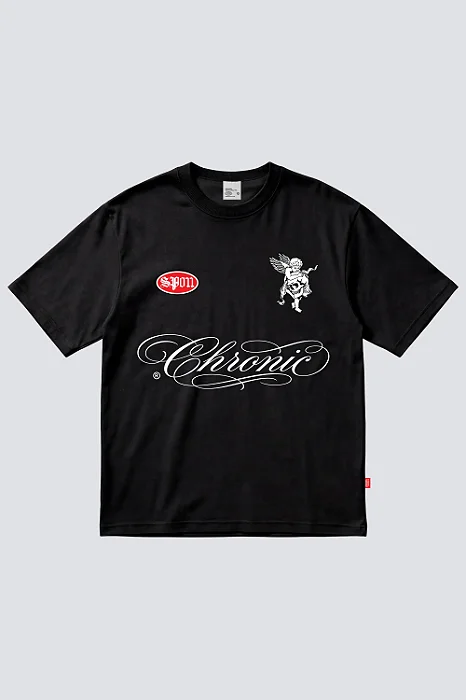 CAMISETA CHRONIC ANGEL SCRIPT - OFF WHITE