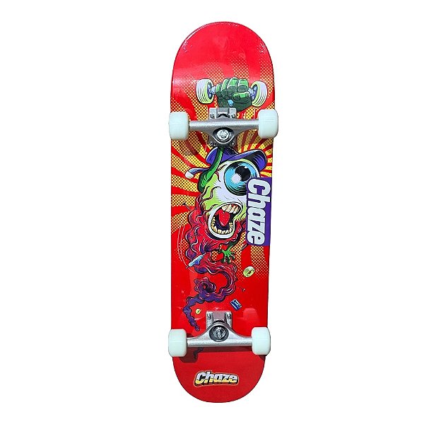 Skate Chaze Red Importado Maple – Qualidade e Resistência