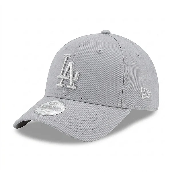 Boné New Era 9FORTY Los Angeles Dodgers MLB Cinza