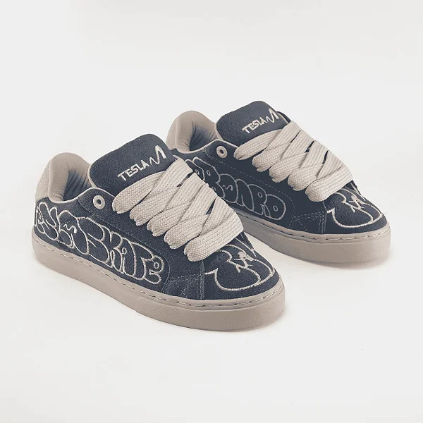 Tênis Tesla Hertz Denim Art