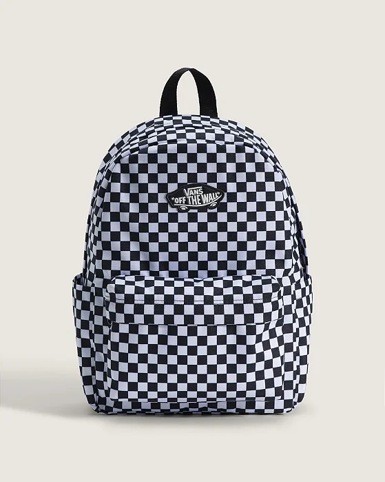 Mochila Vans Old Skool Grom Black White Checkerboard