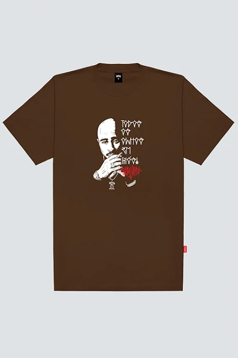 Camiseta Chronic 4205 - Marrom (Tamanho Big)