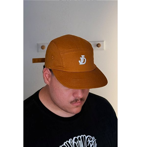 Boné Five Panel JD 5 Painéis KAKI | Modelo Exclusivo