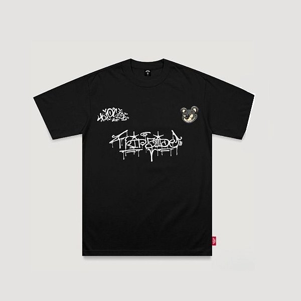 Camiseta Trip SIde Oversized Premium Recorte - Roxa