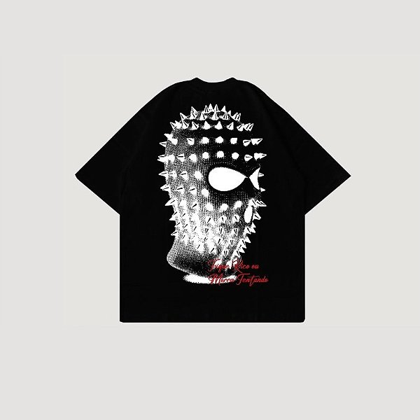 Camiseta Trip SIde Oversized Premium Recorte - Roxa