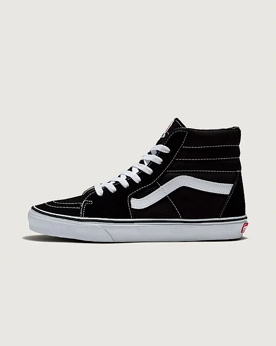 Tênis Vans sk8-hi Classic - black white
