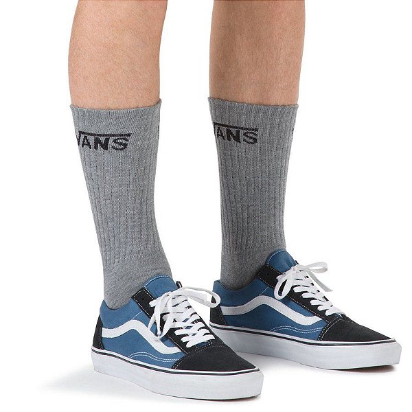 MEIA VANS CLASSIC CREW (3 PARES) -  39 ao 44