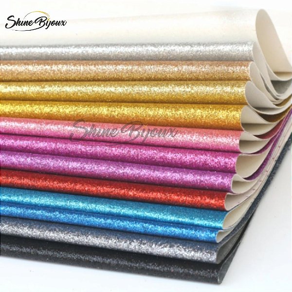 Lonita Lisa com Tecido Glitter (PU) para chinelos Laços  artesanatos Shine Beads®