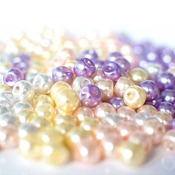 Botão de Pérola 10mm ABS Shine Beads®