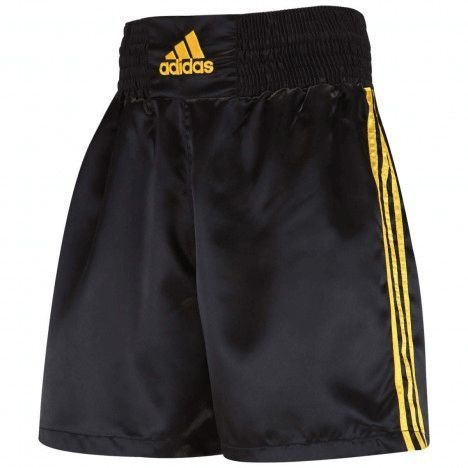 Short para Boxe Muay Thai Adidas Preto e Dourado - Ponto da Luta