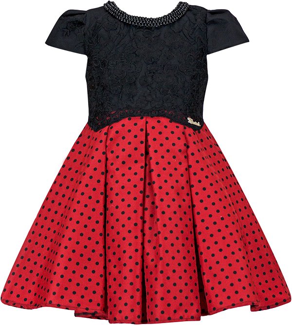 vestido de minnie infantil