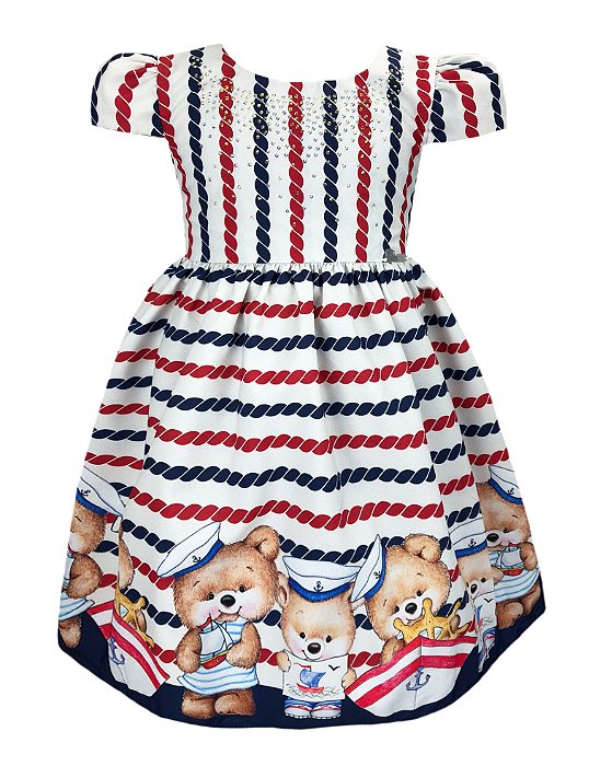 vestido marinheiro infantil