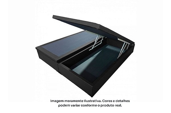 BOX BAU BIP *138 KORINO PRETO - UNIFLEX