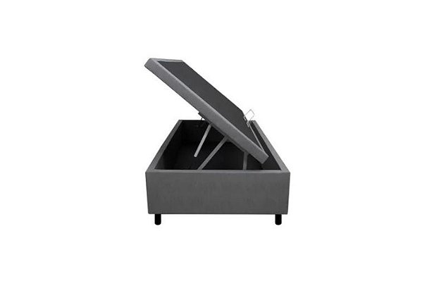BOX BAU *88 SUEDE CINZA - UNIFLEX