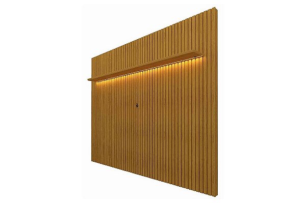 PAINEL NOBRE RIPADO C/PRAT LED 250X230 NATURALE - GELIUS