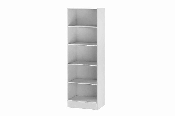 LIVREIRO BIBLIOTECA MIRAGE BRANCO - VIERO