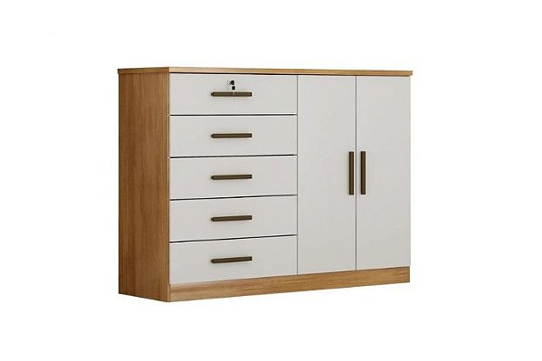 COMODA CQ.1320 SPACE 5GAV 2PTS CUMARU/FENDI FOSCO 25 - NH