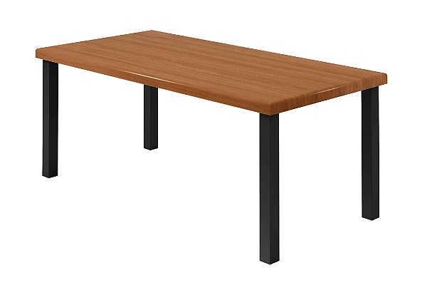 MESA ATHENAS 200 TP MAD TUBO PRETO - PAONANDA