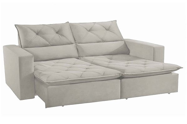 SOFA RETR IRON 180 BRC LISO VEL CAPPUCCINO TEC/ 12114 - INNO
