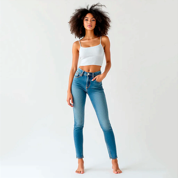 Calça Jeans Skinny Baltimore