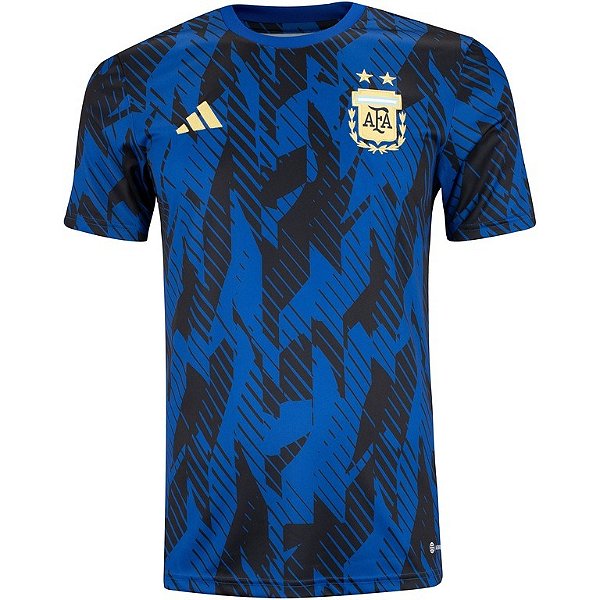 Camiseta Masc Pré-Jogo Argentina