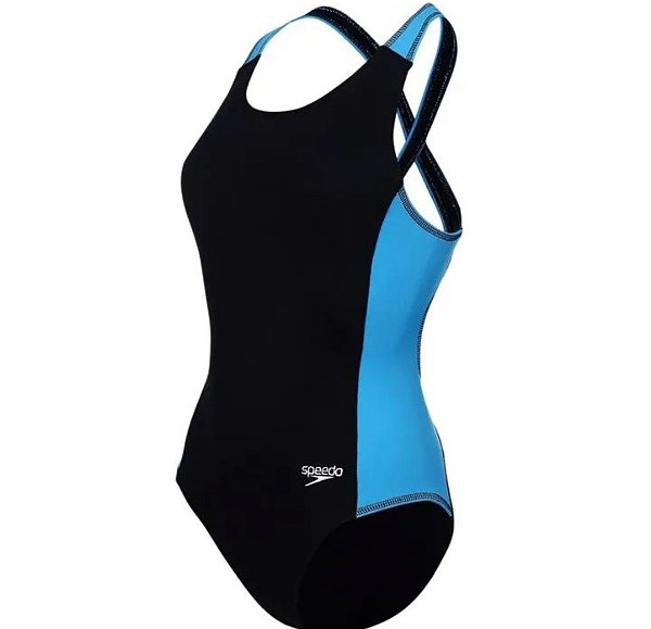 Maiô Speedo Cross Slim Com Recorte