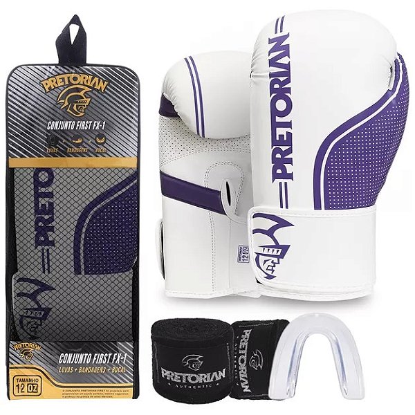 Kit Conjunto Boxe/Muay Thai First FX-1